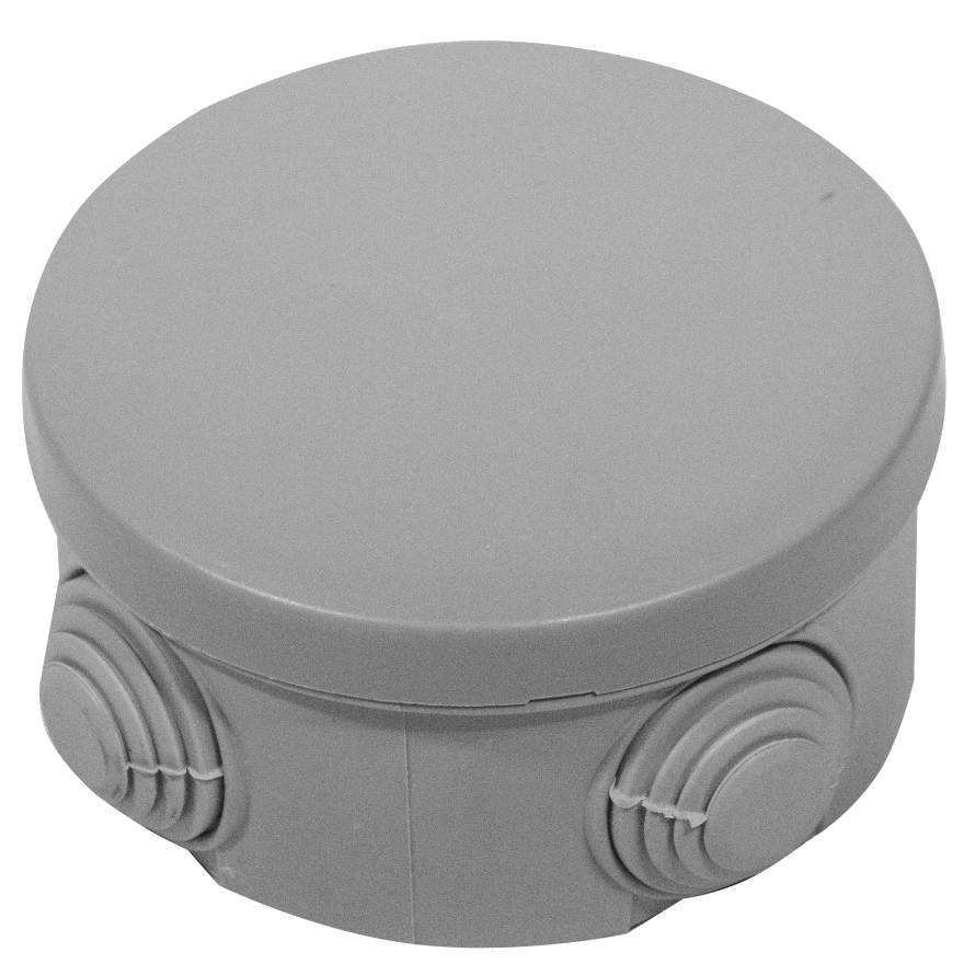 Коробка розподільча кругла зовнішня IP54, UEA (80х45) Коробка розподільча кругла зовнішня IP54, UEA (80х45)