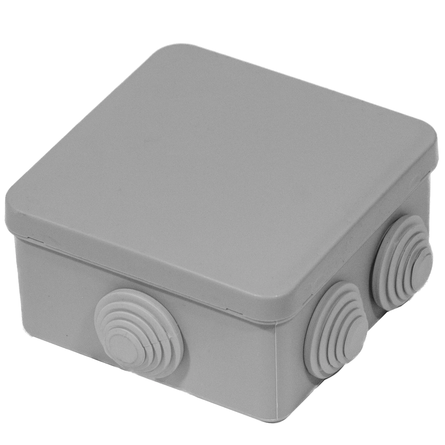 Коробка распределительная квадратная внешняя IP54, UEA (100х100x50) Коробка распределительная квадратная внешняя IP54, UEA (100х100x50)