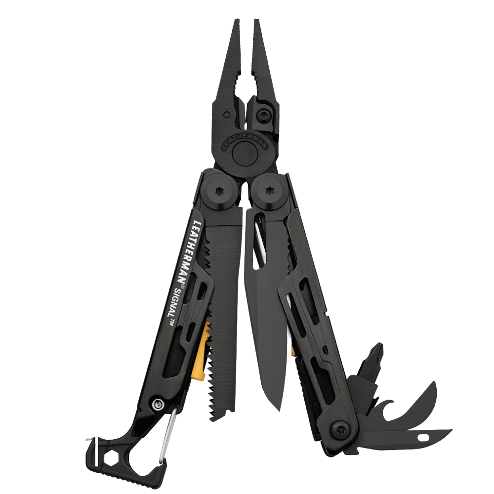 Мультиинструмент, синтетический чехол LEATHERMAN SIGNAL BLACK Мультиинструмент, синтетический чехол LEATHERMAN SIGNAL BLACK