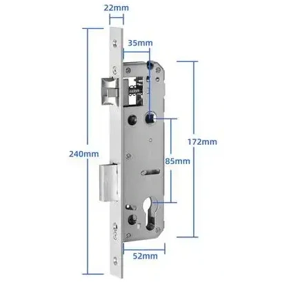 Врізна частина SEVEN LOCK 3585 Врізна частина SEVEN LOCK 3585