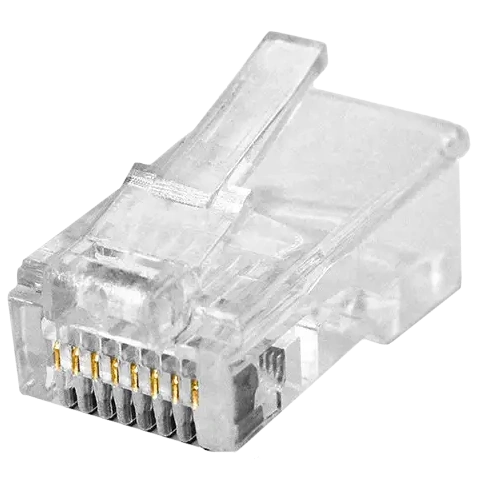 Конектор (100 шт/уп.) Q100, Box Tyco RJ-45 8P8C UTP Cat-5 (TCRJ45-UTP) Конектор (100 шт/уп.) Q100, Box Tyco RJ-45 8P8C UTP Cat-5 (TCRJ45-UTP)