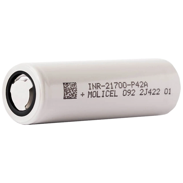 Аккумулятор литий-ионный INR-21700-P42A Molicel grade А 4200м•Ач Аккумулятор литий-ионный INR-21700-P42A Molicel grade А 4200м•Ач