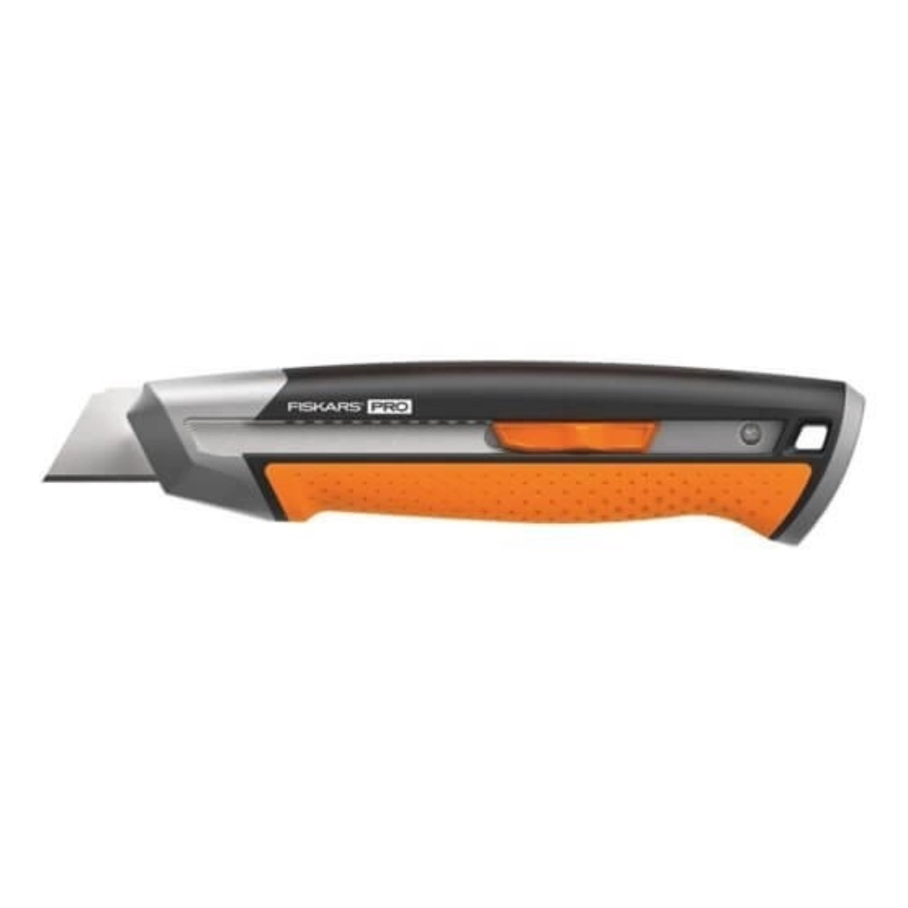 Ніж з висувним лезом Fiskars Pro CarbonMax™ 25 мм (1027228) Ніж з висувним лезом Fiskars Pro CarbonMax™ 25 мм (1027228)