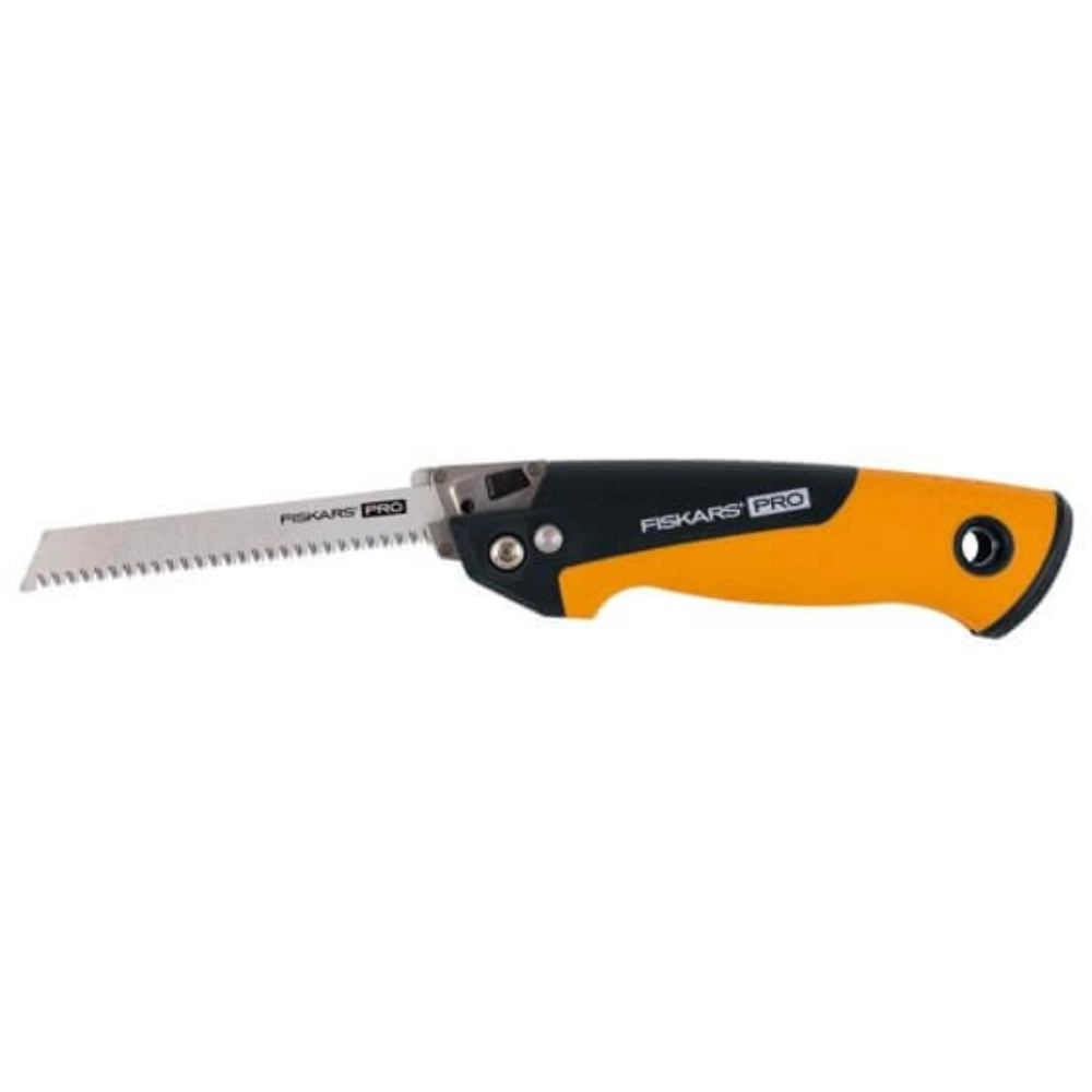 Пила універсальна складана 2 полотна (метал, дерево) 150 мм Fiskars Pro PowerTooth 13/24 TPI (1062934) Пила універсальна складана 2 полотна (метал, дерево) 150 мм Fiskars Pro PowerTooth 13/24 TPI (1062934)