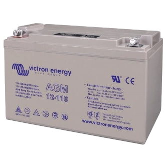 Акумулятор Victron Energy AGM Deep Cycle Battery 12V/110Ah Акумулятор Victron Energy AGM Deep Cycle Battery 12V/110Ah