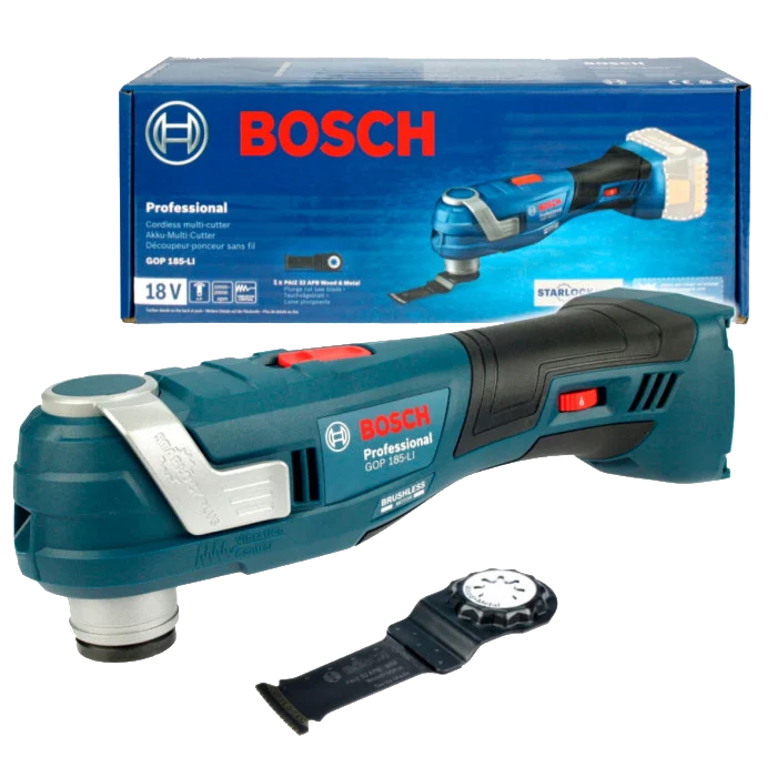 Аккумуляторный универсальный резак (без акумулятора) Bosch GOP 185-LI Professional Аккумуляторный универсальный резак (без акумулятора) Bosch GOP 185-LI Professional