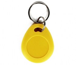 RFID брелок RFID KEYFOB EM-Yellow