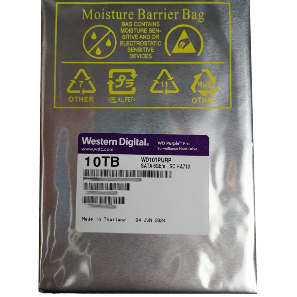 Жорсткий диск внутрішній Western Digital Purple Pro WD101PURP 10Тб Жорсткий диск внутрішній Western Digital Purple Pro WD101PURP 10Тб