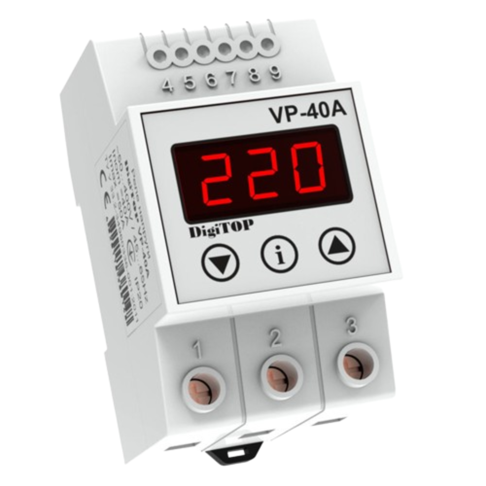 Реле напруги DigiTop VP-40A Реле напруги DigiTop VP-40A