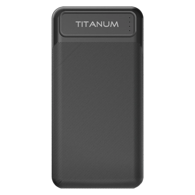 Повербанк TITANUM TPB-913 Black 20000mAh Повербанк TITANUM TPB-913 Black 20000mAh