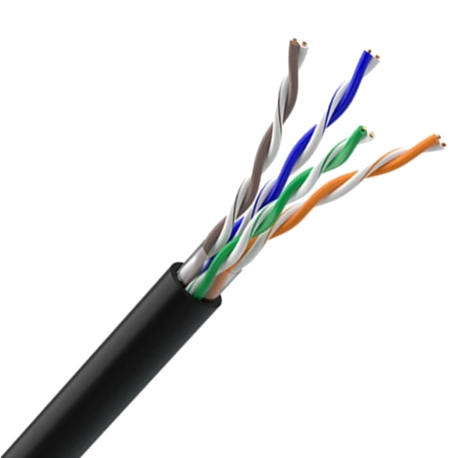 Кабель (UTP мідь вуличний) 500м OK-Net КПП-ВП (100) 4*2*0,51 (U/UTP-cat.5Е) Кабель (UTP мідь вуличний) 500м OK-Net КПП-ВП (100) 4*2*0,51 (U/UTP-cat.5Е)