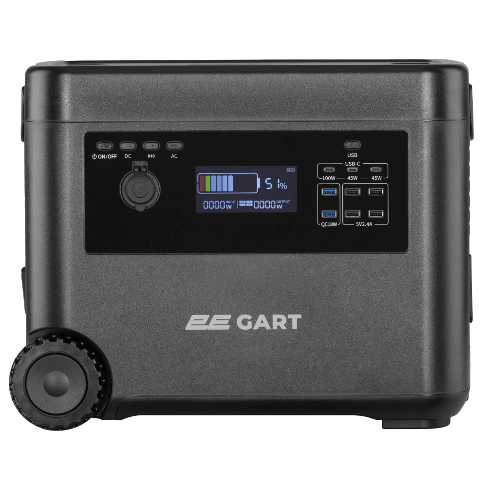 Портативне джерело живлення 2Е Gart 2000Вт Портативне джерело живлення 2Е Gart 2000Вт