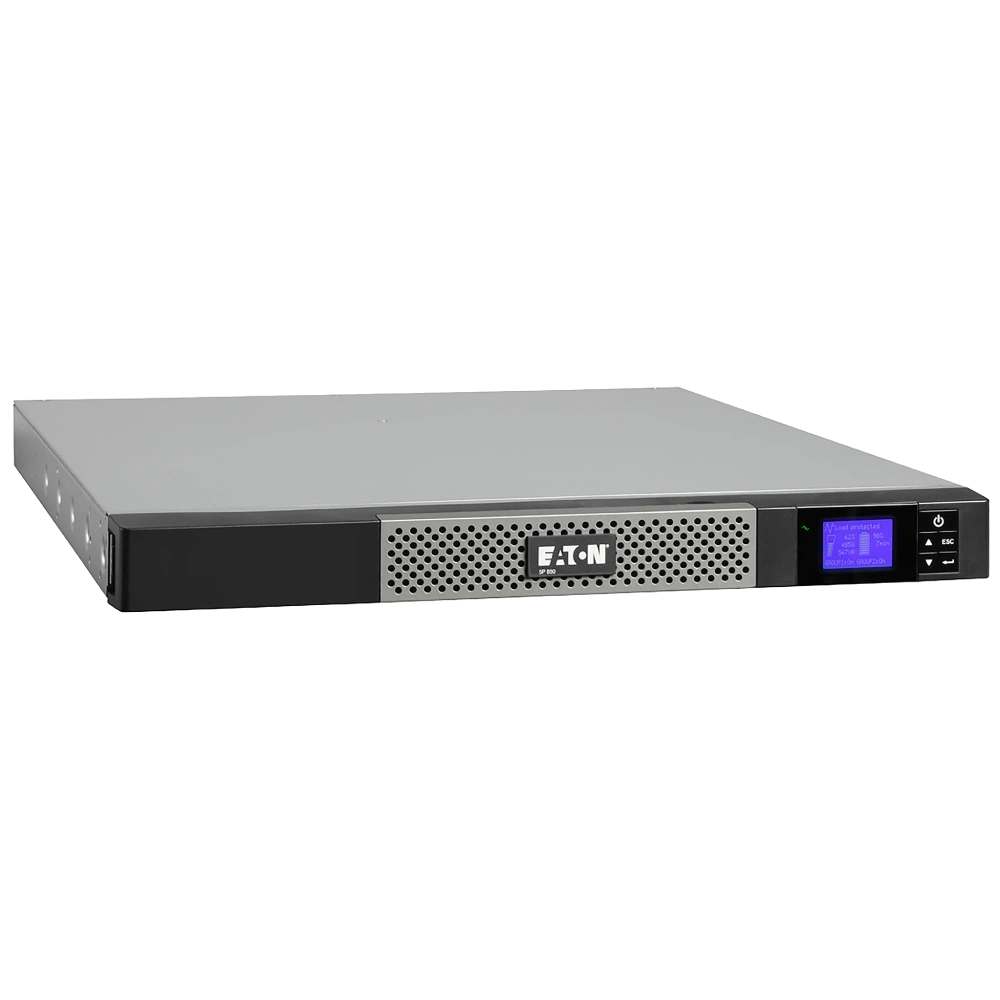 Джерело безперебійного живлення Eaton 5P 850VA/600W RM 1U RS232 4xC13 Джерело безперебійного живлення Eaton 5P 850VA/600W RM 1U RS232 4xC13