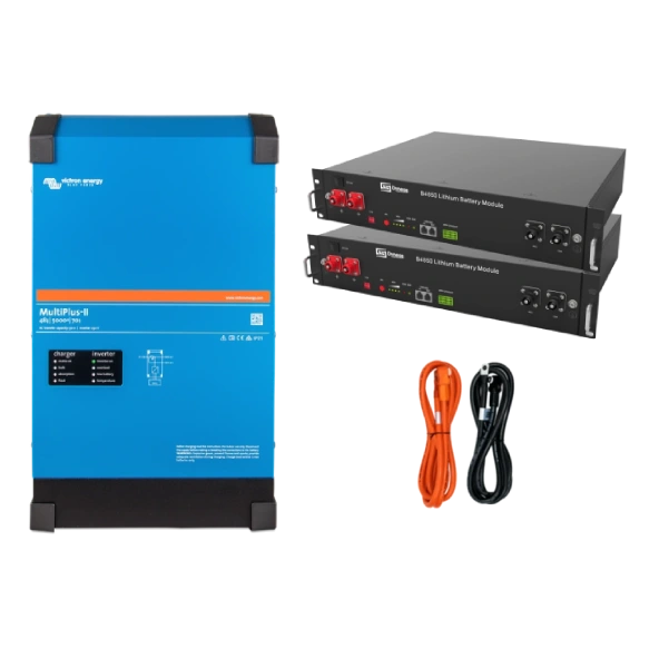 Система безперебійного живлення однофазна VictronEnergy MultiPlus-II + Dyness 2.4кВт 4.8кВт•ч Система безперебійного живлення однофазна VictronEnergy MultiPlus-II + Dyness 2.4кВт 4.8кВт•ч