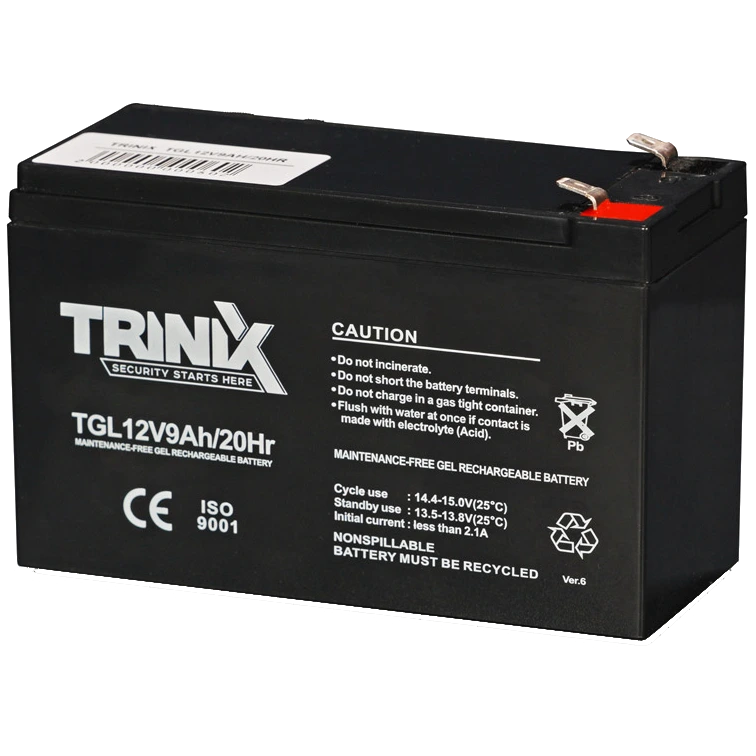 Аккумуляторная батарея TRINIX GEL Super Charge TGL12V9Ah Аккумуляторная батарея TRINIX GEL Super Charge TGL12V9Ah