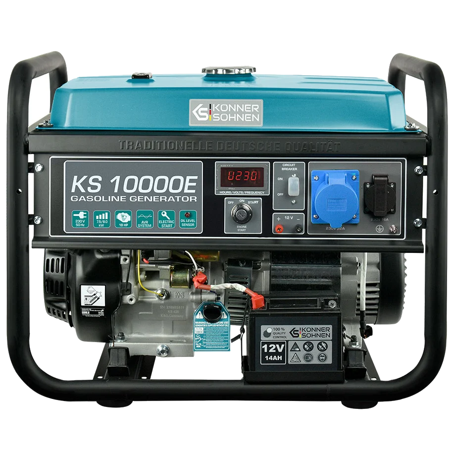 Генератор KonnerSohnen KS 10000E 230В 8кВт