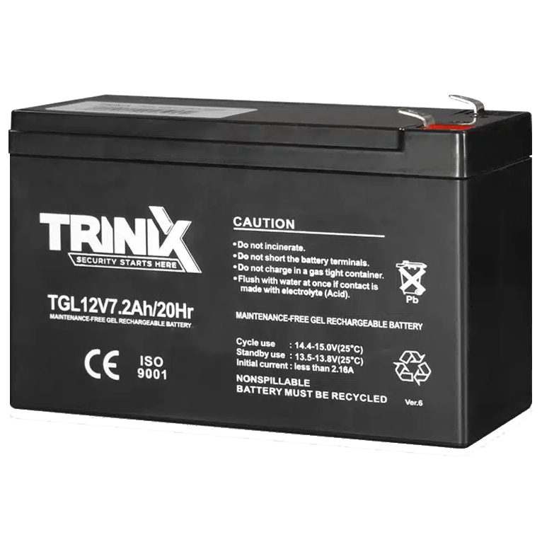 Аккумуляторная батарея гелевая Trinix TGL12V7.2Ah/20Hr GEL Аккумуляторная батарея гелевая Trinix TGL12V7.2Ah/20Hr GEL
