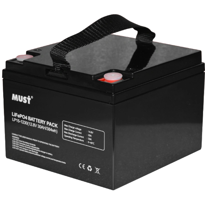 Акумуляторна батарея Must LP15-1230 (4S 12V/30A) Акумуляторна батарея Must LP15-1230 (4S 12V/30A)