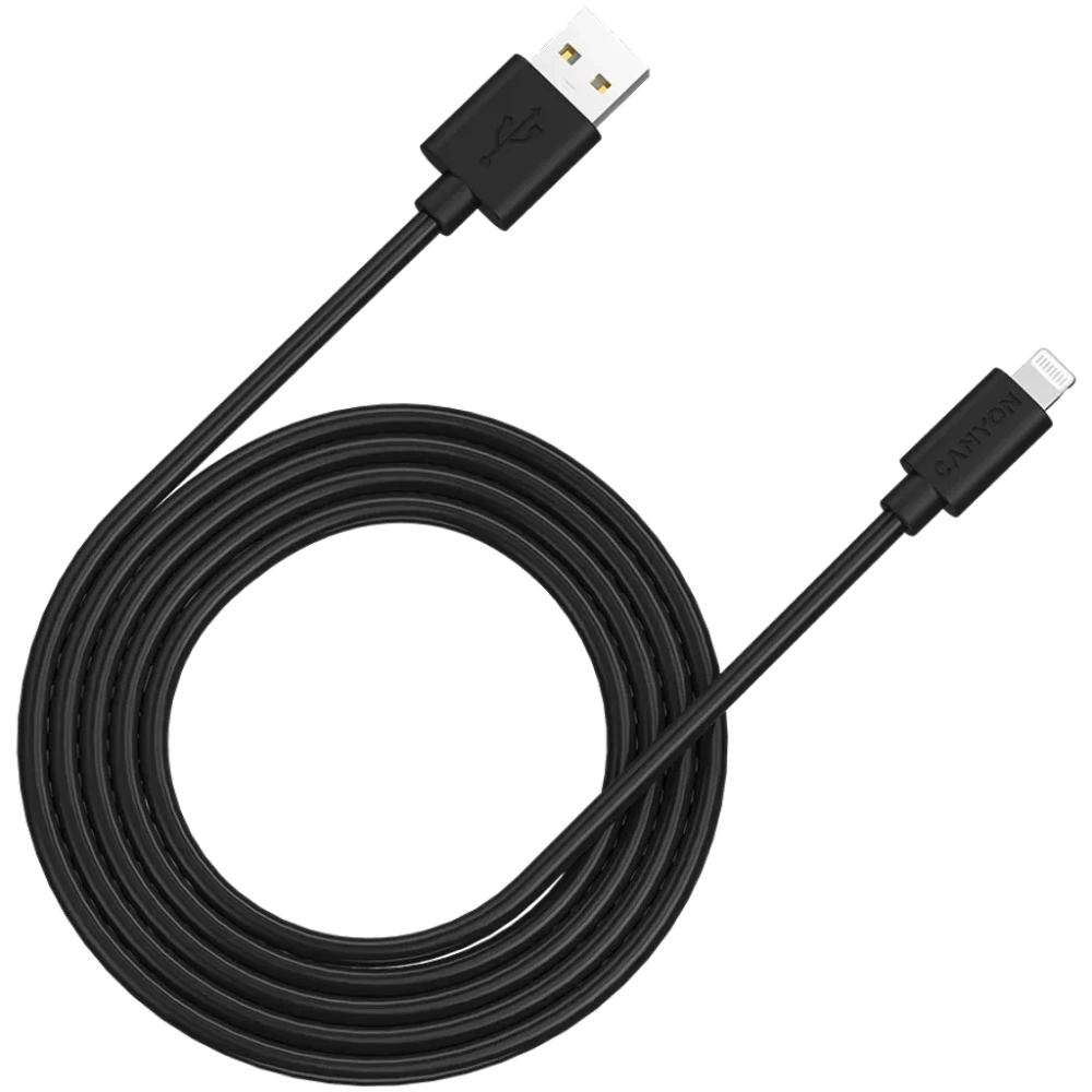 Кабель Type-C - Lightning 2м CANYON MFI-12 Кабель Type-C - Lightning 2м CANYON MFI-12