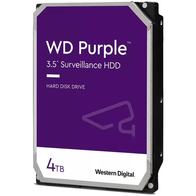 Жорсткий диск Western Digital Purple 3.5 4TB (WD43PURZ) Жорсткий диск Western Digital Purple 3.5 4TB (WD43PURZ)