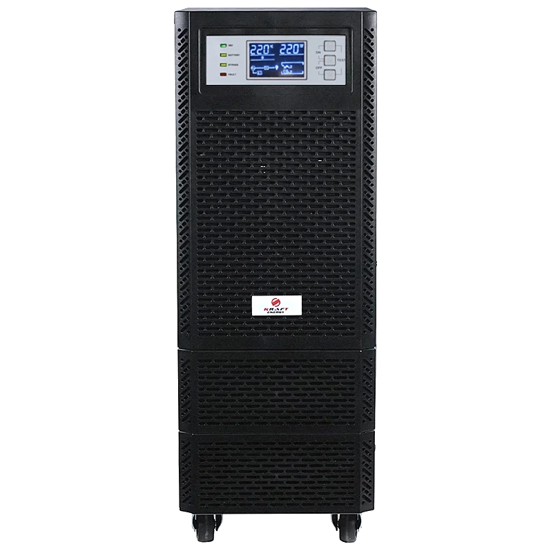 Джерело безперебійного живлення Kraft KRF-T6000VA/5400W(LCD) Pro Online Джерело безперебійного живлення Kraft KRF-T6000VA/5400W(LCD) Pro Online