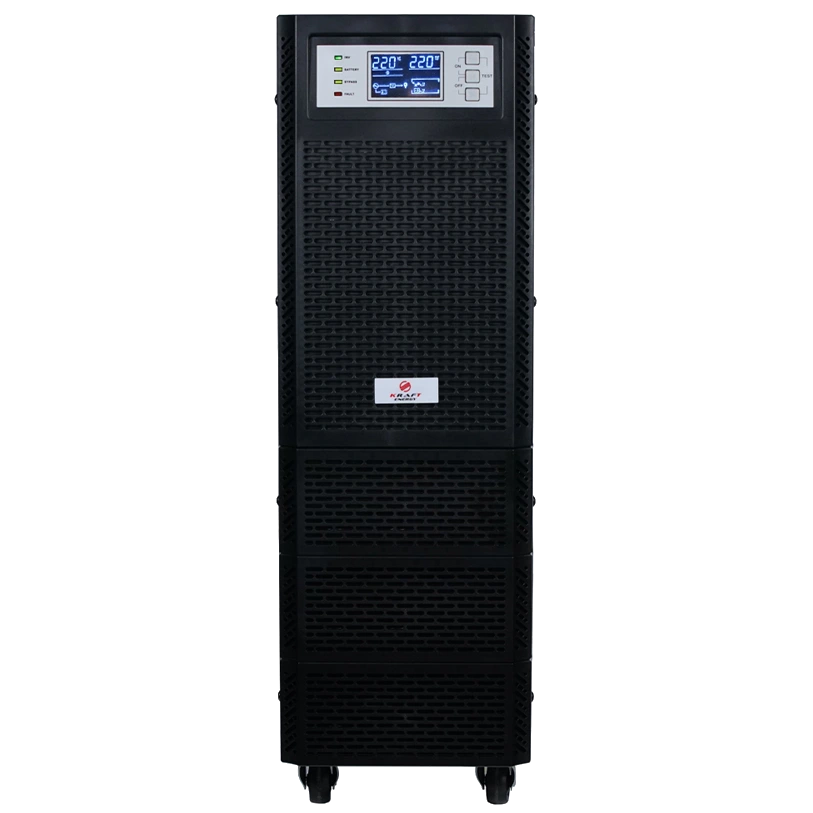 Джерело безперебійного живлення Kraft KRF-T10KVA/10KW(LCD) Pro Online Джерело безперебійного живлення Kraft KRF-T10KVA/10KW(LCD) Pro Online