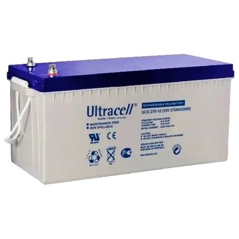 Свинцево-кислотна акумуляторна батарея Ultracell UCG275-12 275 А•ч 12В Свинцево-кислотна акумуляторна батарея Ultracell UCG275-12 275 А•ч 12В