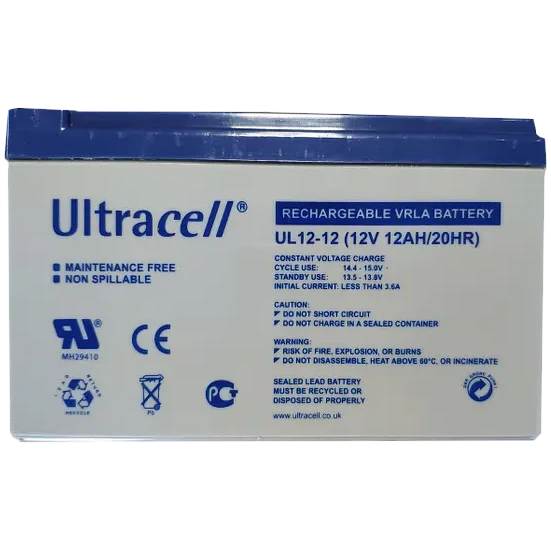 Акумуляторна батарея Ultracell UCG 12-12 AGM 12V 12 Ah Акумуляторна батарея Ultracell UCG 12-12 AGM 12V 12 Ah