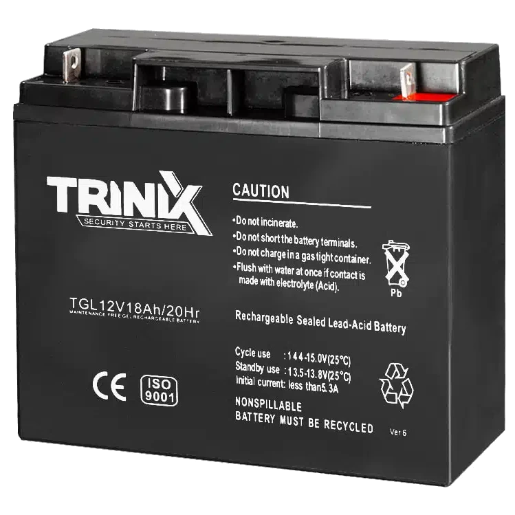 Аккумуляторная батарея TRINIX GEL 12V 18Ah Аккумуляторная батарея TRINIX GEL 12V 18Ah