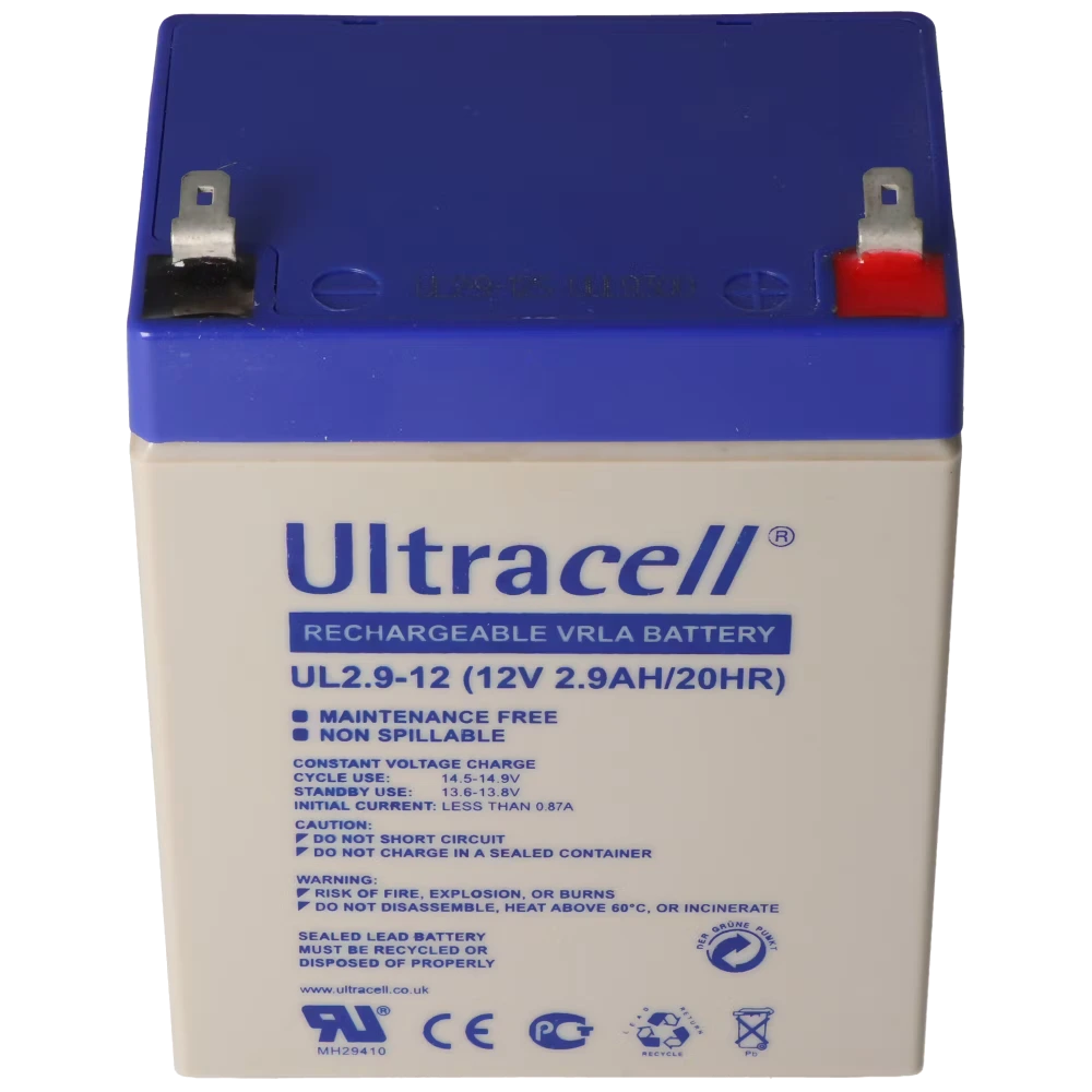 Акумуляторна батарея Ultracell UL2.9-12 AGM 12V 2,9Ah Акумуляторна батарея Ultracell UL2.9-12 AGM 12V 2,9Ah
