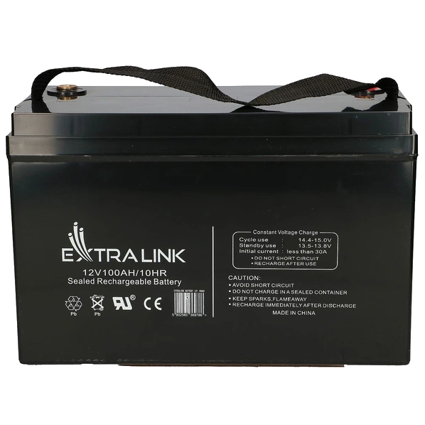 Аккумуляторная батарея Extralink AGM 12V 100 Ah Аккумуляторная батарея Extralink AGM 12V 100 Ah