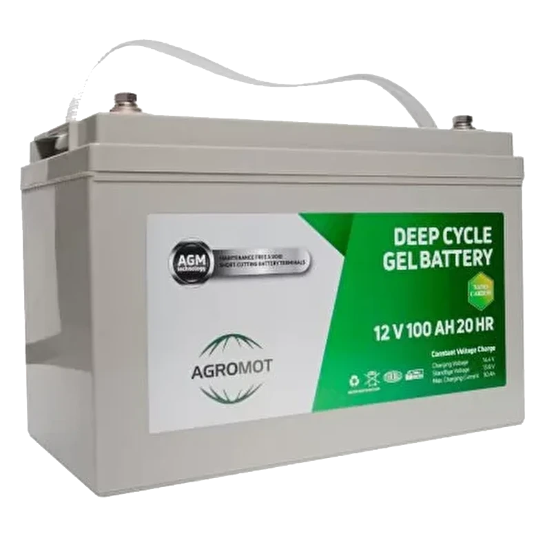 Свинцево-кислотна акумуляторна батарея AGROMOT 100 A•ч 12В Свинцево-кислотна акумуляторна батарея AGROMOT 100 A•ч 12В