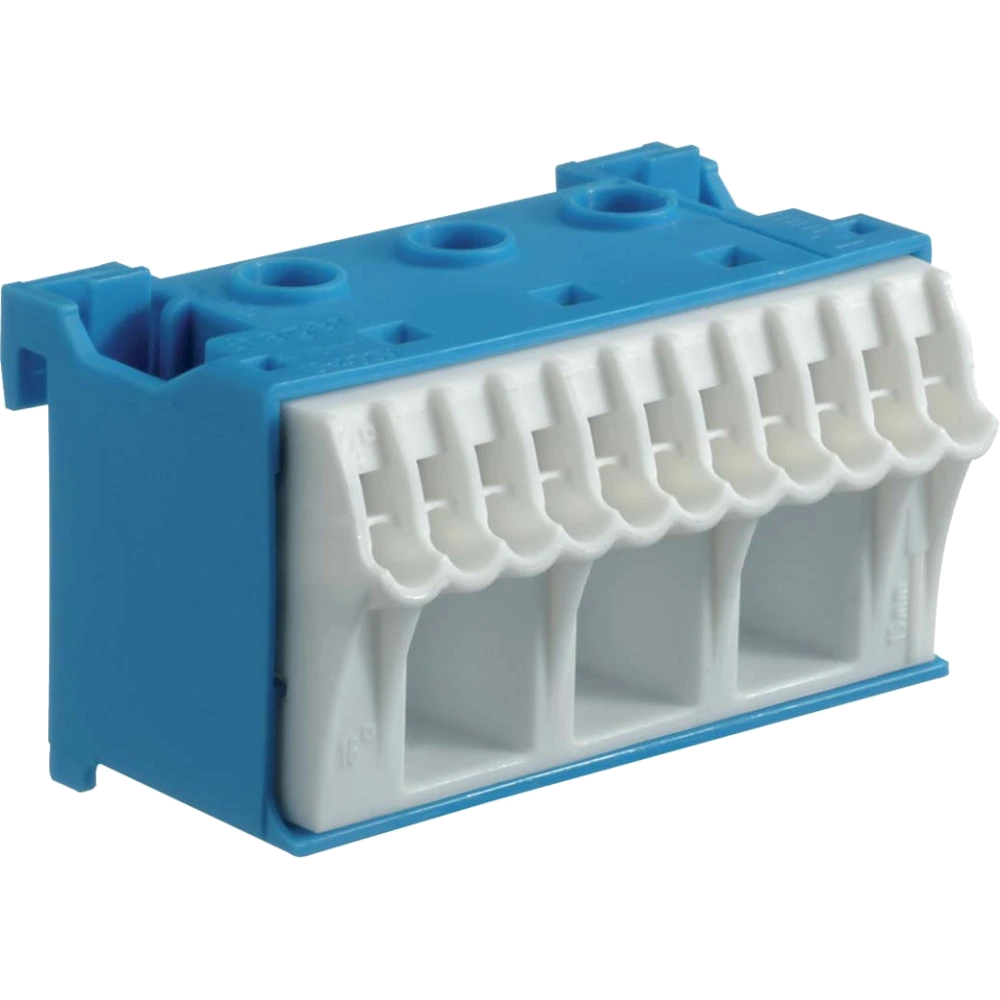 N-клема 3x16мм2+11x4мм2 ширина 60мм Hager QiuckConnect N-клема 3x16мм2+11x4мм2 ширина 60мм Hager QiuckConnect