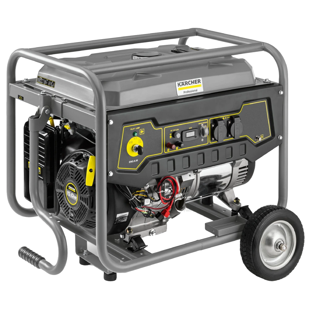 Генератор бензиновий Karcher PGG 2.8/3кВт 230В (1 фаза) електростарт AVR Генератор бензиновий Karcher PGG 2.8/3кВт 230В (1 фаза) електростарт AVR