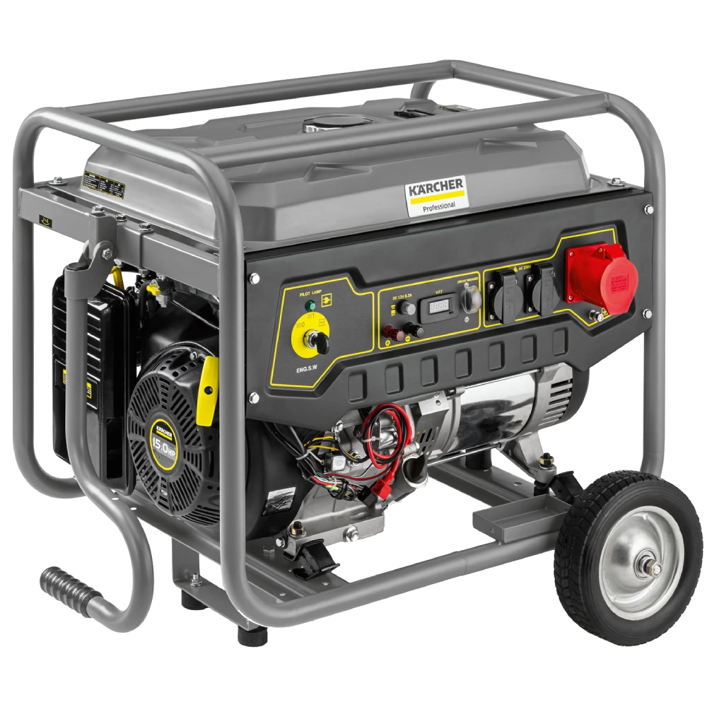 Генератор бензиновий Karcher PGG 8/3 7/7.5кВт 380В 3 фази електростарт AVR Генератор бензиновий Karcher PGG 8/3 7/7.5кВт 380В 3 фази електростарт AVR