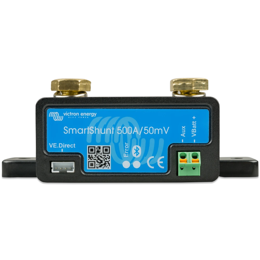 Монітор батареї Victron Energy SmartShunt SHU050150050 500A/ 50mV Монітор батареї Victron Energy SmartShunt SHU050150050 500A/ 50mV