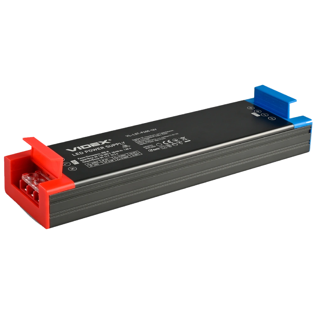 Блок живлення для LED стрічки VIDEX (VL-LST-P200-12V) DC12V 16.6A 200W IP20 Блок живлення для LED стрічки VIDEX (VL-LST-P200-12V) DC12V 16.6A 200W IP20