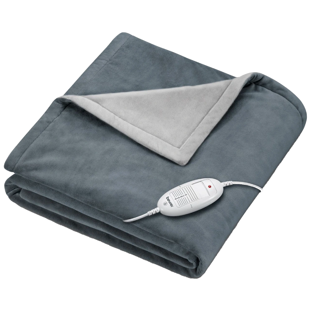 Електроковдра Beurer HD 75 Dark Grey 180х130см 100Вт Електроковдра Beurer HD 75 Dark Grey 180х130см 100Вт