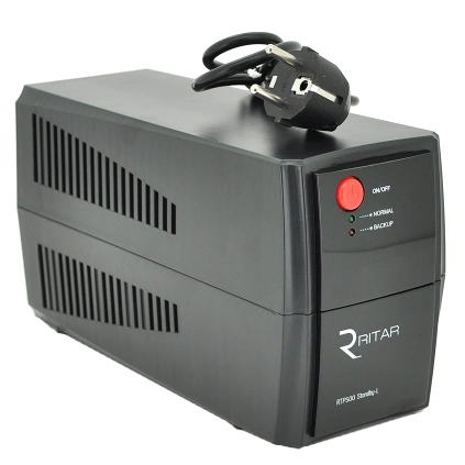 Джерело безперебійного живлення Ritar RTP500 Standby-L 500ВA