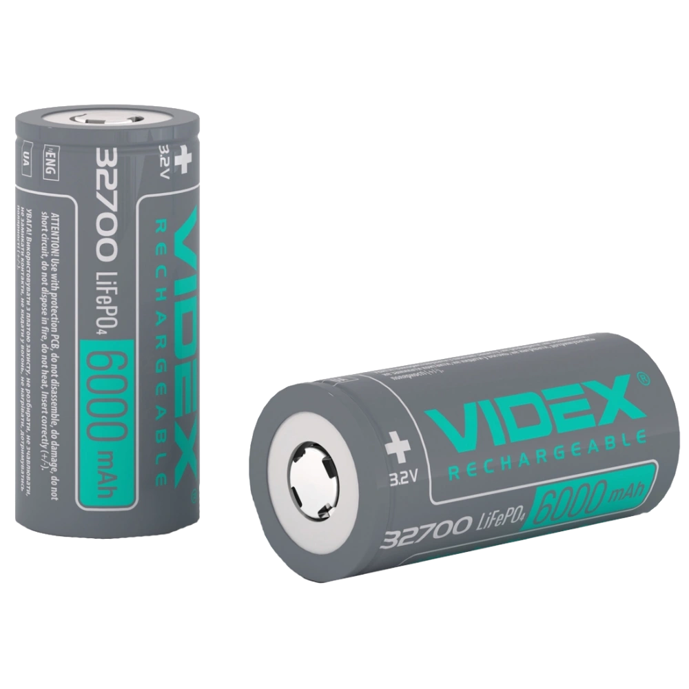 Аккумулятор Videx LiFePO4 32700 6000mAh Аккумулятор Videx LiFePO4 32700 6000mAh