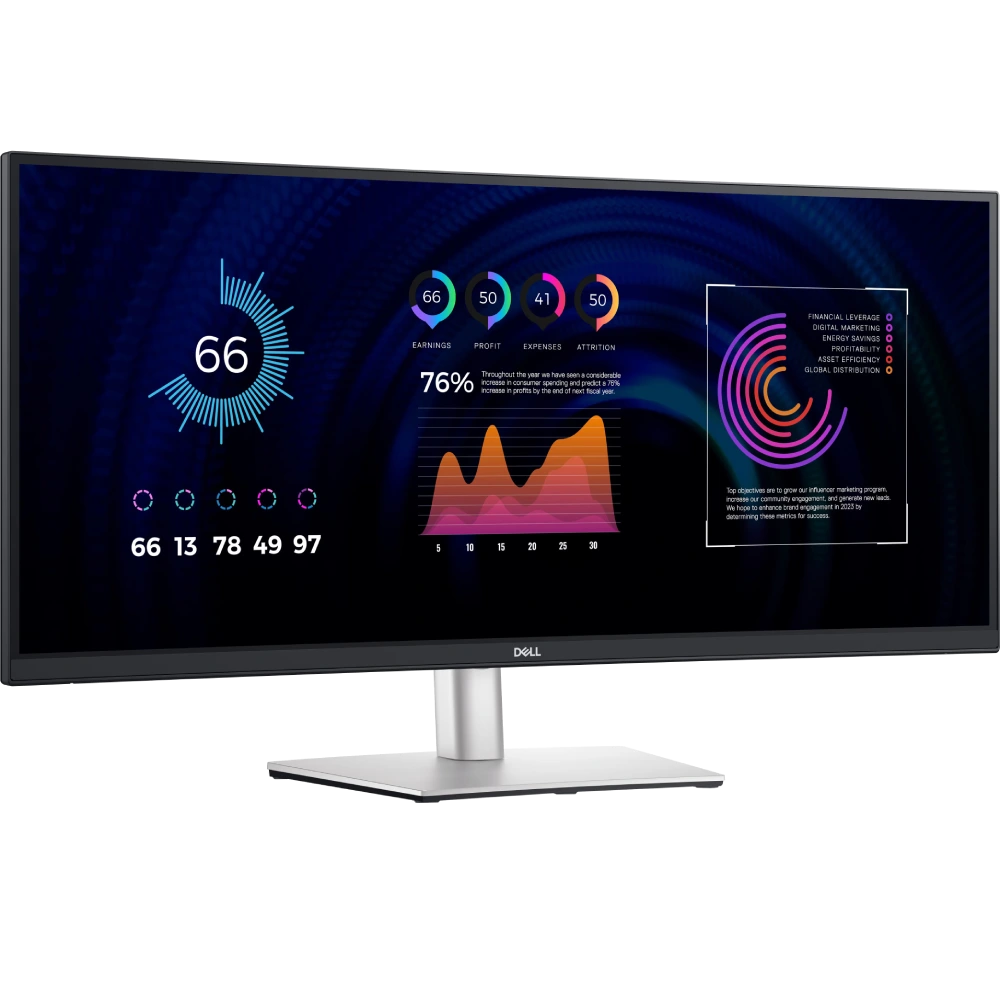 Монітор Dell P3424WE 34 дюйма 3440х1440 Монітор Dell P3424WE 34 дюйма 3440х1440