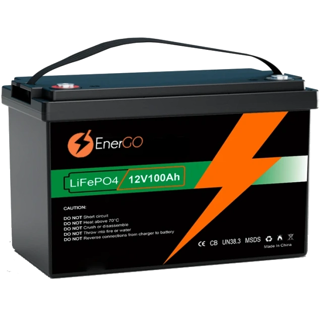 Акумуляторна батарея EnerGo LiFePO4 12V 100Ah Акумуляторна батарея EnerGo LiFePO4 12V 100Ah