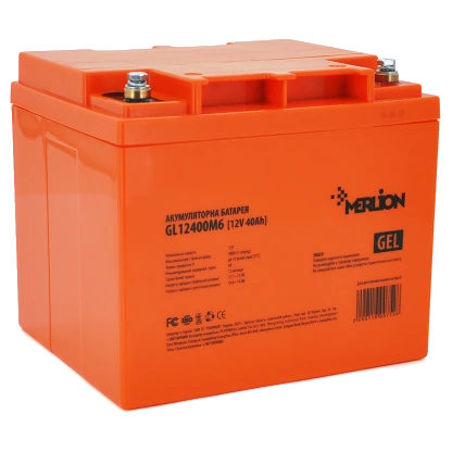 Акумуляторна батарея MERLION GL12400M6 12V 40Ah Акумуляторна батарея MERLION GL12400M6 12V 40Ah