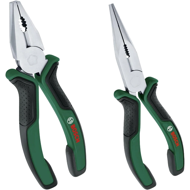 Набор плоскогубцев Bosch (1600A0275H) 180 мм2 шт Набор плоскогубцев Bosch (1600A0275H) 180 мм2 шт