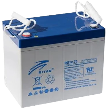 Акумуляторна батарея RITAR DG12-75 12V 75Ah Акумуляторна батарея RITAR DG12-75 12V 75Ah
