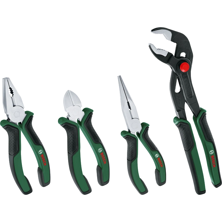 Набір плоскогубців Bosch (1600A02W7K) 4 шт Набір плоскогубців Bosch (1600A02W7K) 4 шт