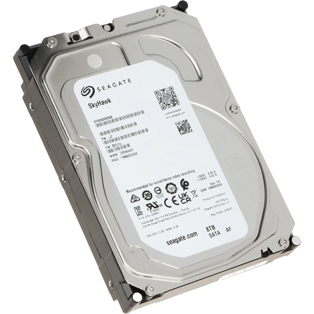 Жорсткий диск внутрішній Seagate SkyHawk ST8000VX009 8Тб Жорсткий диск внутрішній Seagate SkyHawk ST8000VX009 8Тб