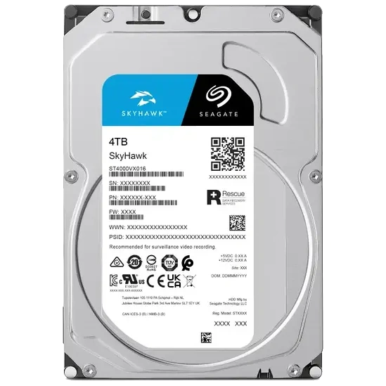 Жорсткий диск внутрішній SEAGATE SkyHawk ST4000VX016 4Тб Жорсткий диск внутрішній SEAGATE SkyHawk ST4000VX016 4Тб