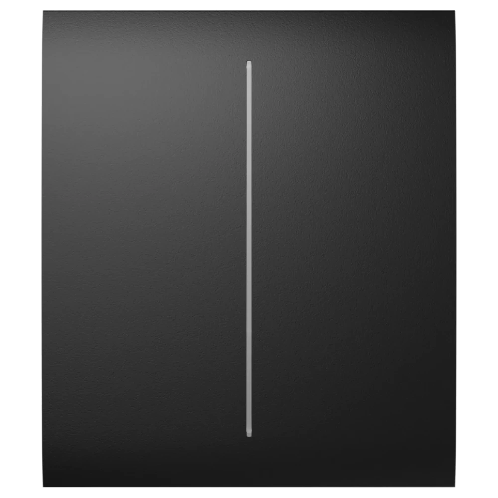 Кнопка центральная для двухклавишного выключателя Ajax CenterButton (2-gang) black Кнопка центральная для двухклавишного выключателя Ajax CenterButton (2-gang) black
