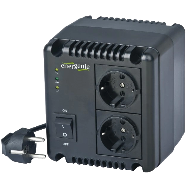 Автоматичний регулятор та стабілізатор EnerGenie EG-AVR-1001 220В 1000 ВА Автоматичний регулятор та стабілізатор EnerGenie EG-AVR-1001 220В 1000 ВА